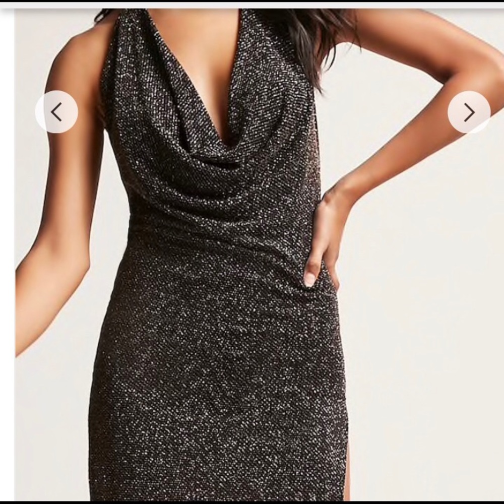 Black shimmery party dress NWT